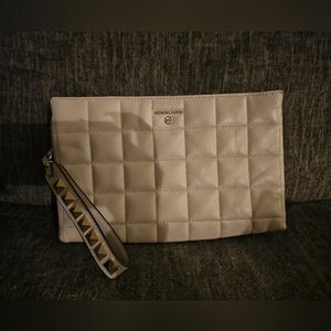Michael kors center stripe clutch deals